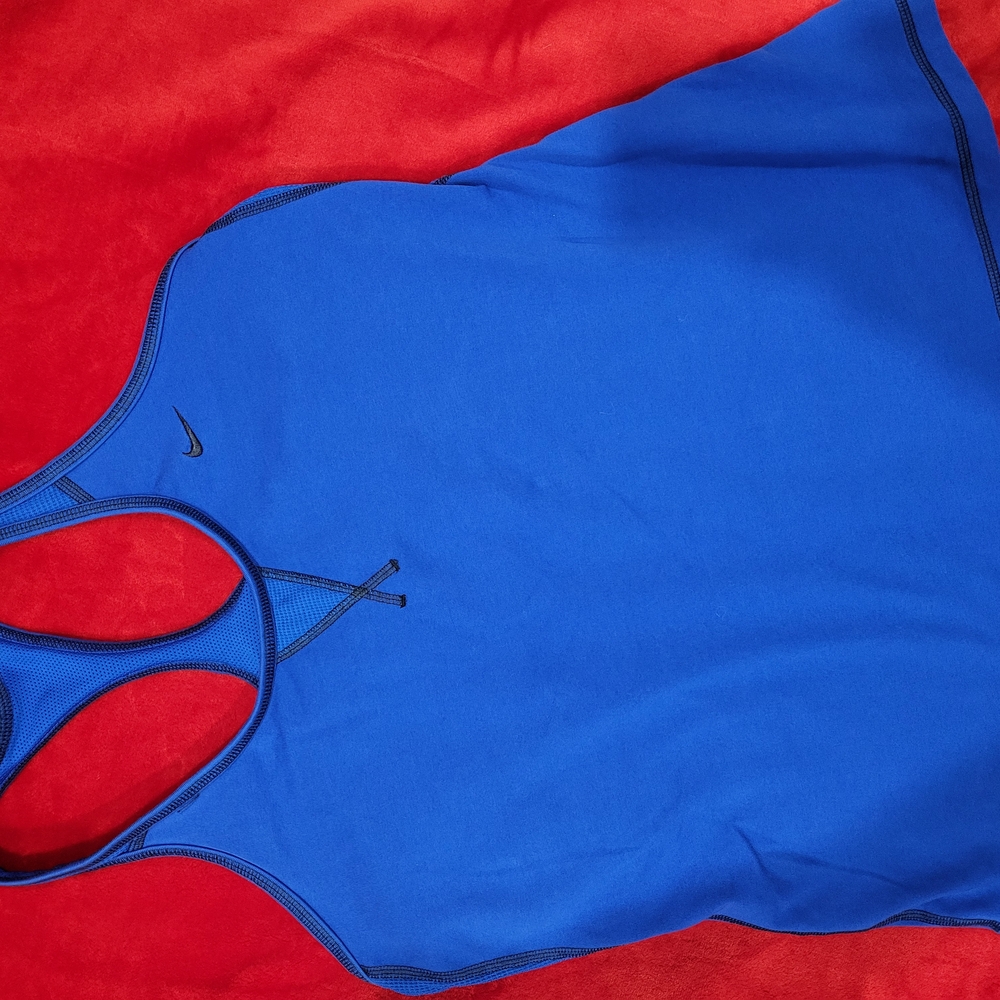 Nike Blue Racerback Tank Top